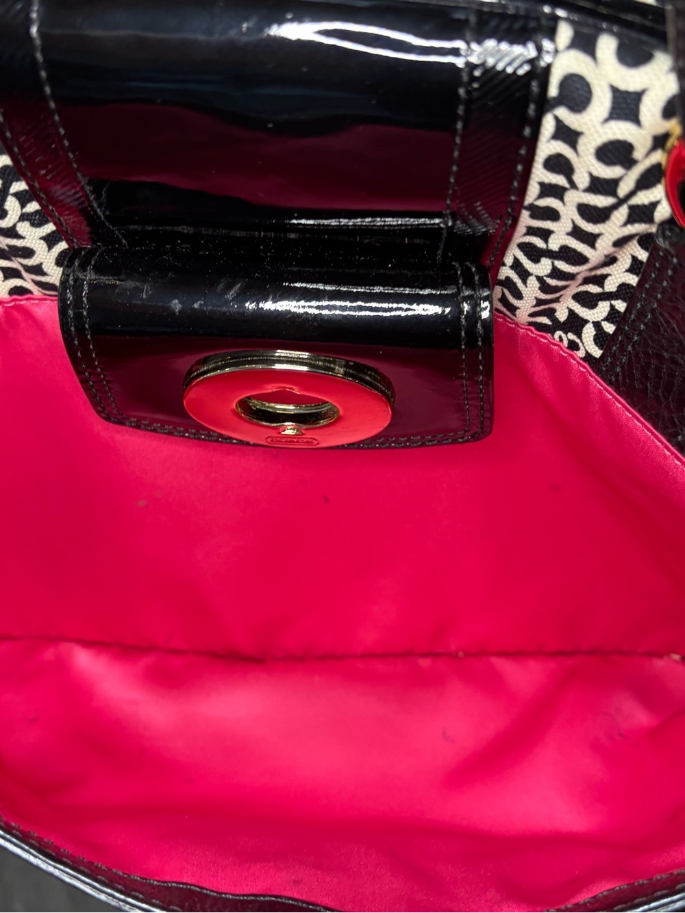 Coach Penelope Op Art Travel Tote - Picture 12 of 12